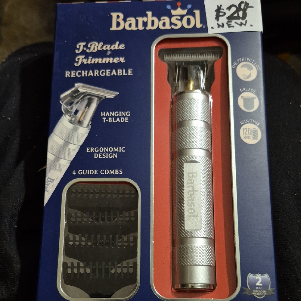 Barbasol Silver T-Blade Trimmer